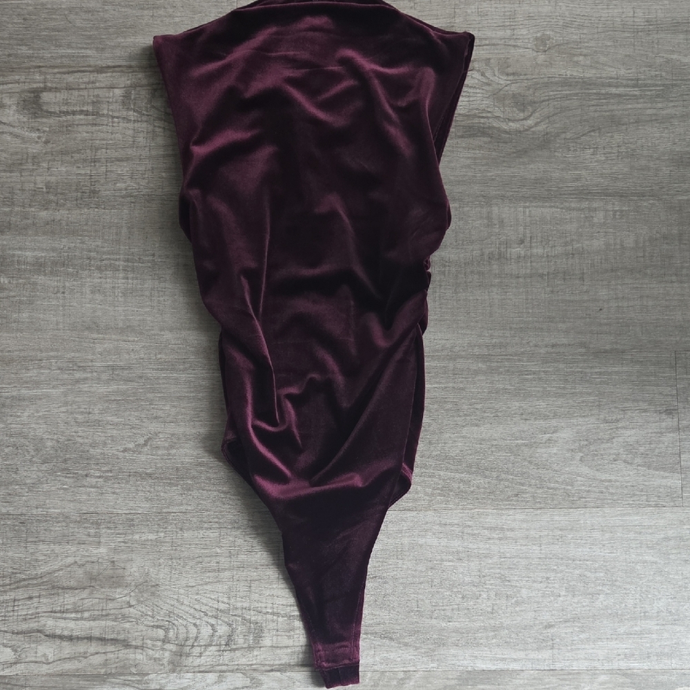 Steve Madden Purple Bodysuit